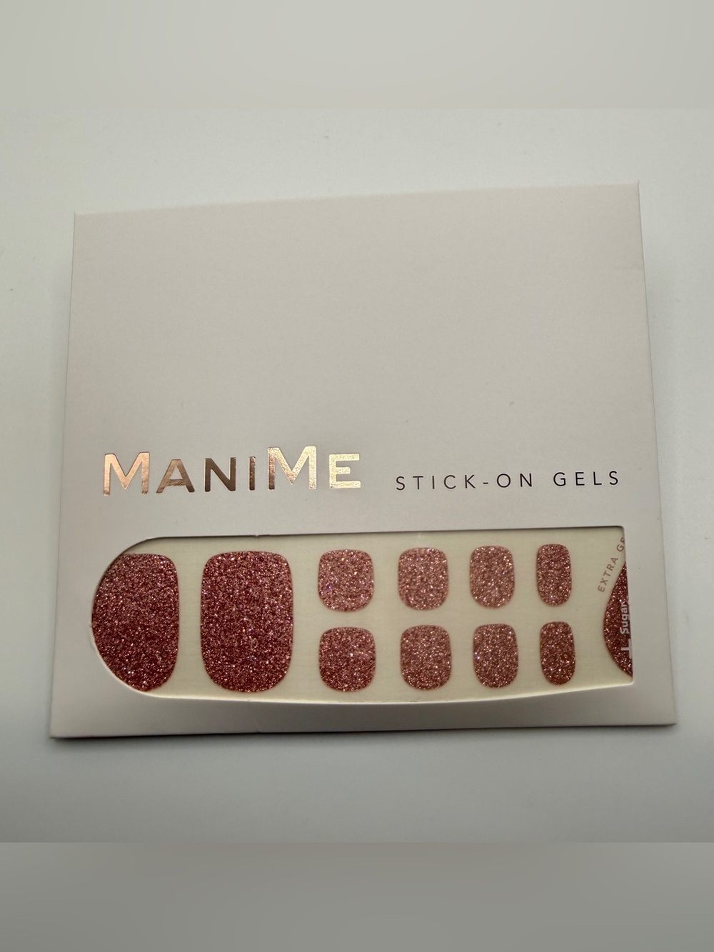 ManiMe Stick-On Gels Glitter Nail Wraps
